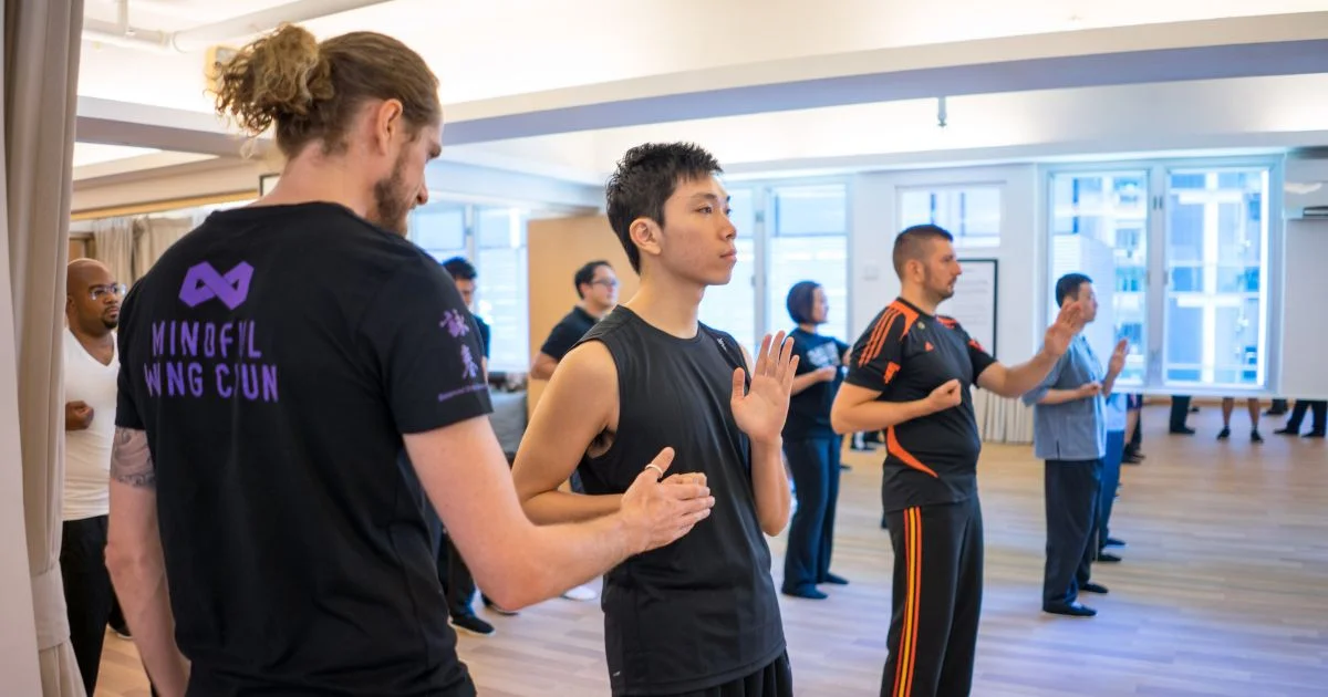 Wing Chun Class at Hong Kong School