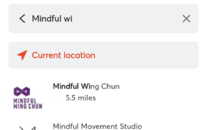 Mindbody Search List
