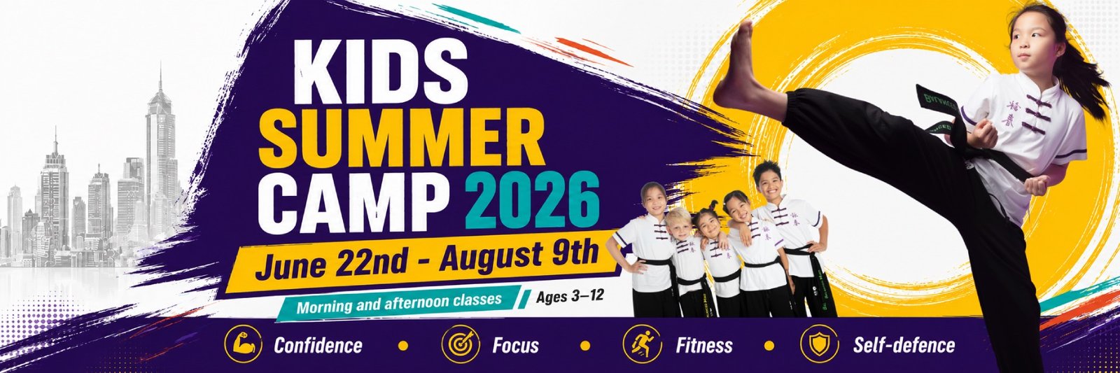 Summer Camp 2026 June 22nd to Aug 9th