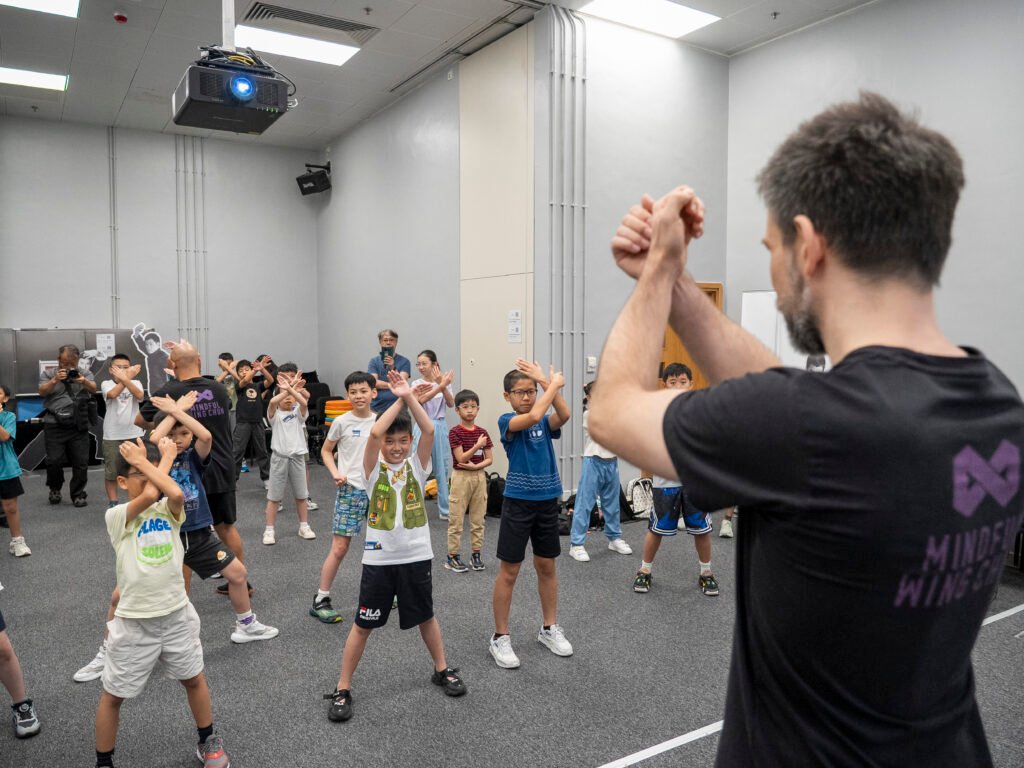 Kids Enjoying Bruce Lee Day at the Hong Kong Heritage Museum